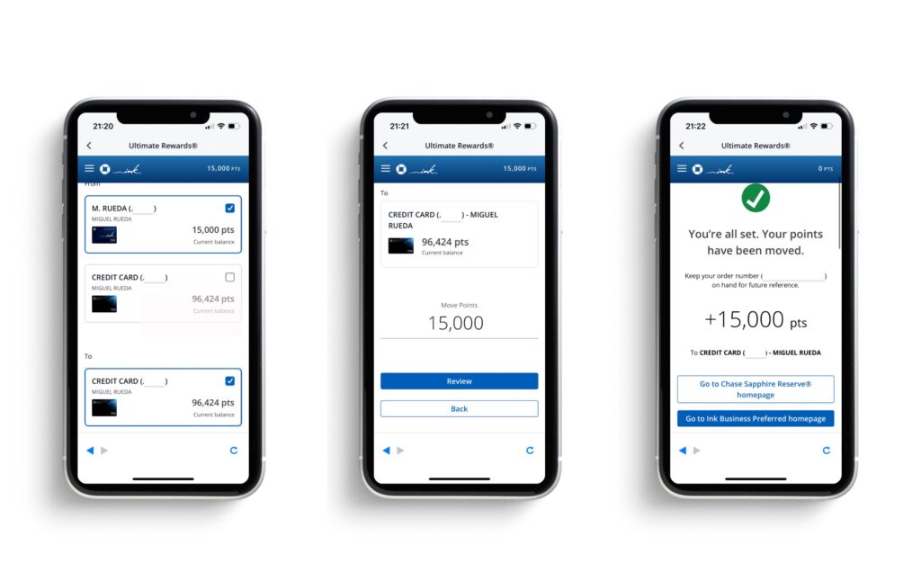 How to Combine Chase Ultimate Rewards Points Between Chase Cards