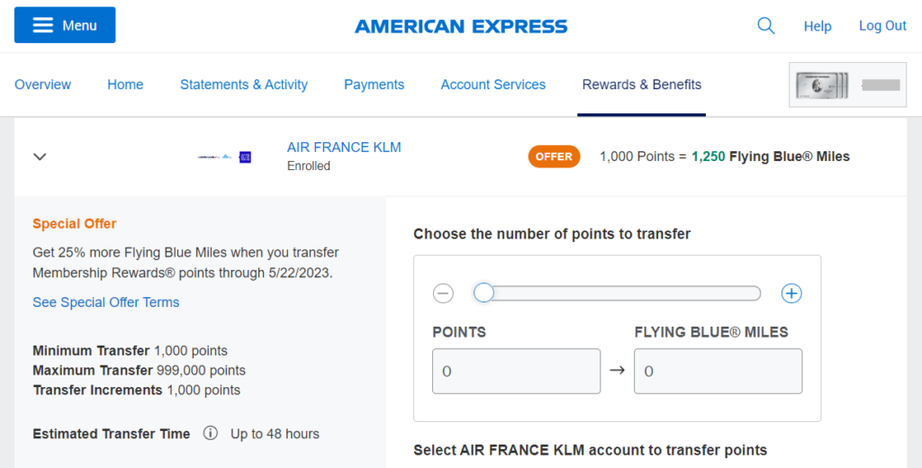 Flying Blue 25 Membership Rewards Transfer Bonus AwardWallet Blog
