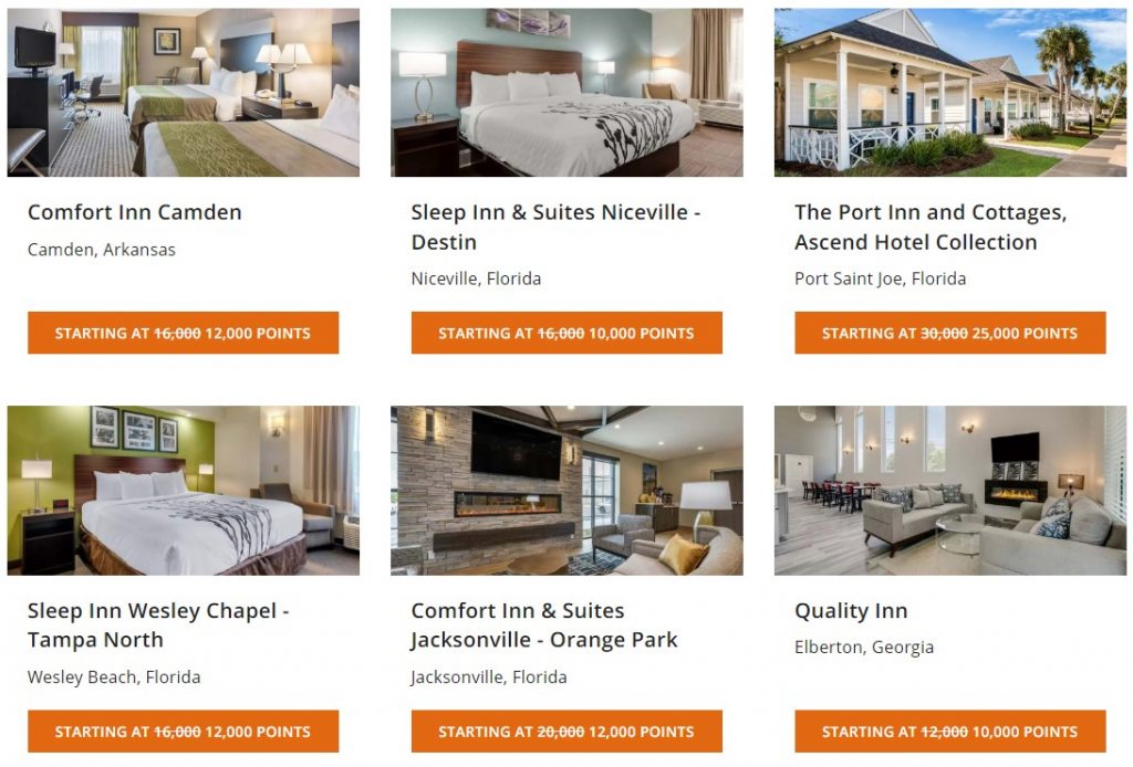 Choice Hotels Releases New Sweet Spot Rewards AwardWallet Blog