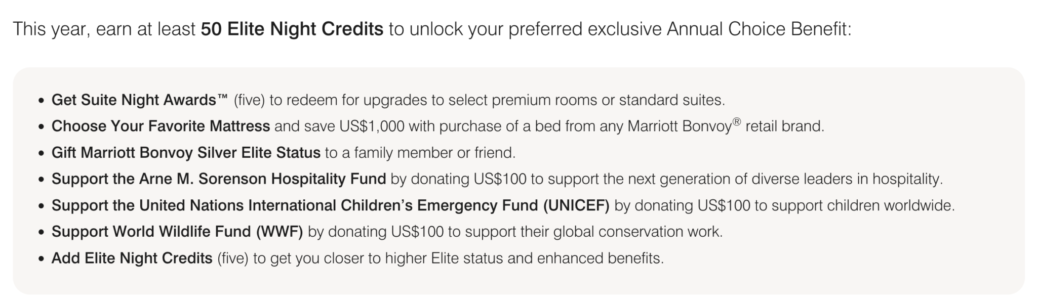 Marriott Bonvoy Annual Choice Benefit Best Options and How to Select