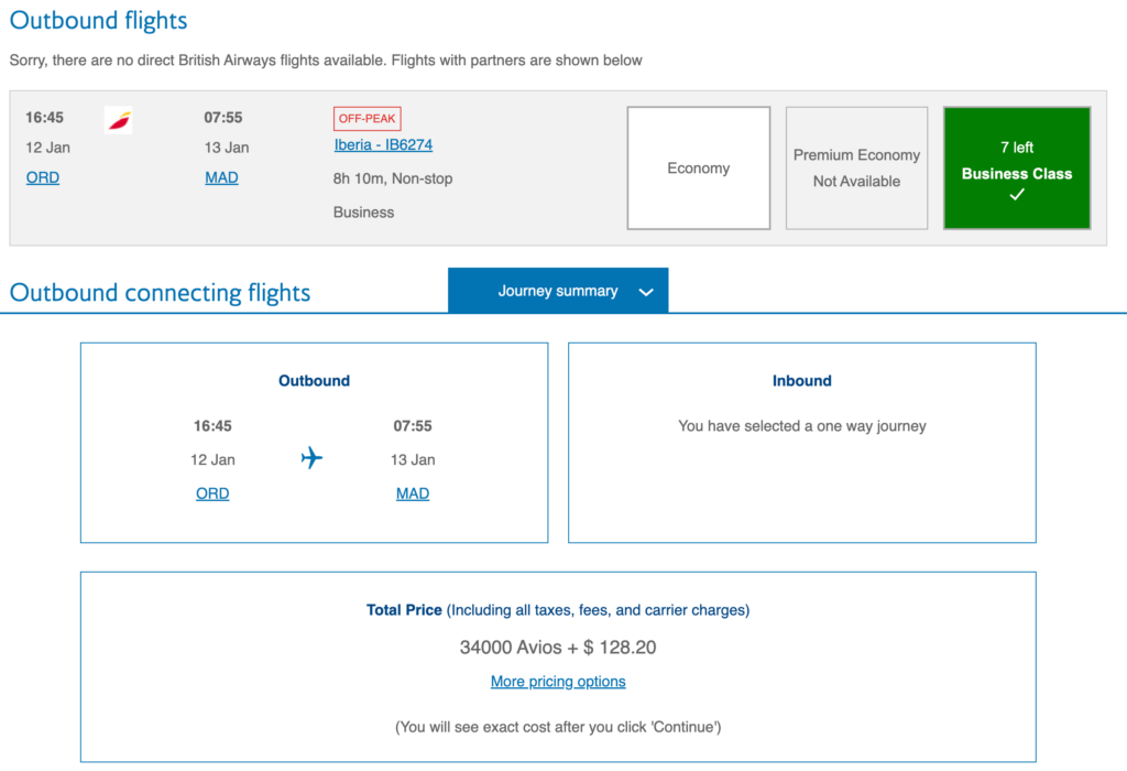 Buy British Airways Avios With a 40 Bonus (1.64¢ Each)