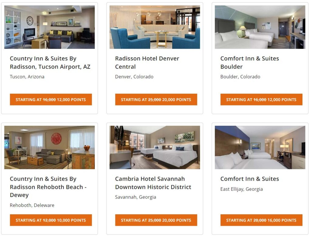 Choice Hotels Releases New Sweet Spot Rewards